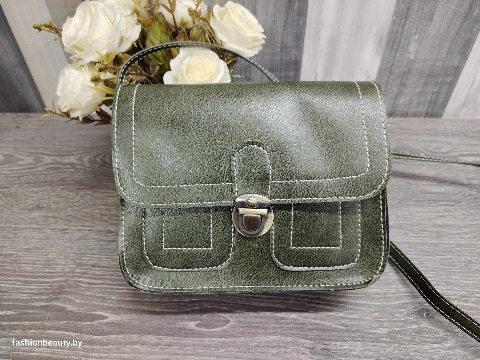 Сумка женская модель 467 (хаки)