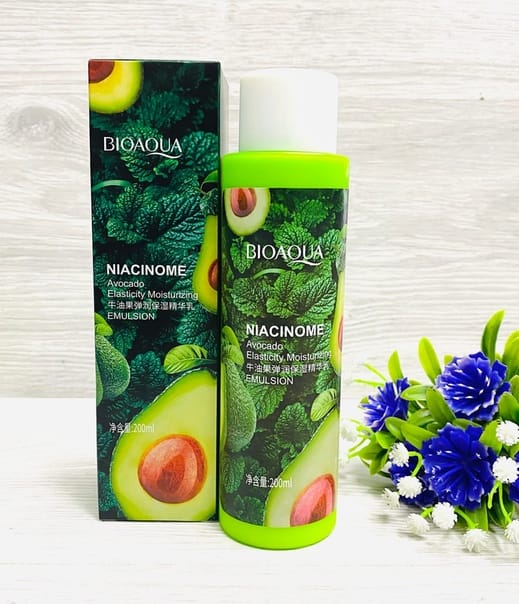 Эмульсия c авокадо и ниацинамидом Niacinome Avocado Emulsion 200мл Bioaqua