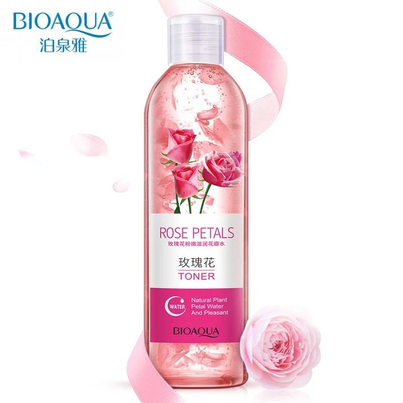 Тонер с лепестками розы Rose Petals Toner (250ml) Bioaqua