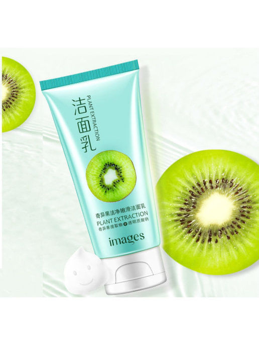 Крем для умывания с гиалуроновой кислотой и экстрактом киви Plant Extraction 120мл. " IMAGES