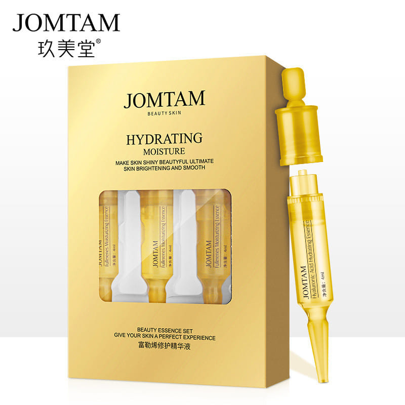 Омолаживающая сыворотка с олигопептидами и фуллеренами Fullerenes Moisturizing Essence, 3х4мл JOMTAM