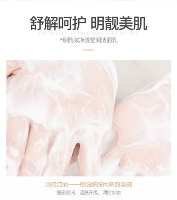 Пенка для умывания с никотинамидом Niacinamide Advanced Hydrating Moisturizing Cleanser, 100г VENZEN