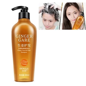Шампунь укрепляющий с имбирем без силикона Ginger Nourish Hair Shampoo, 300мл Bioaqua