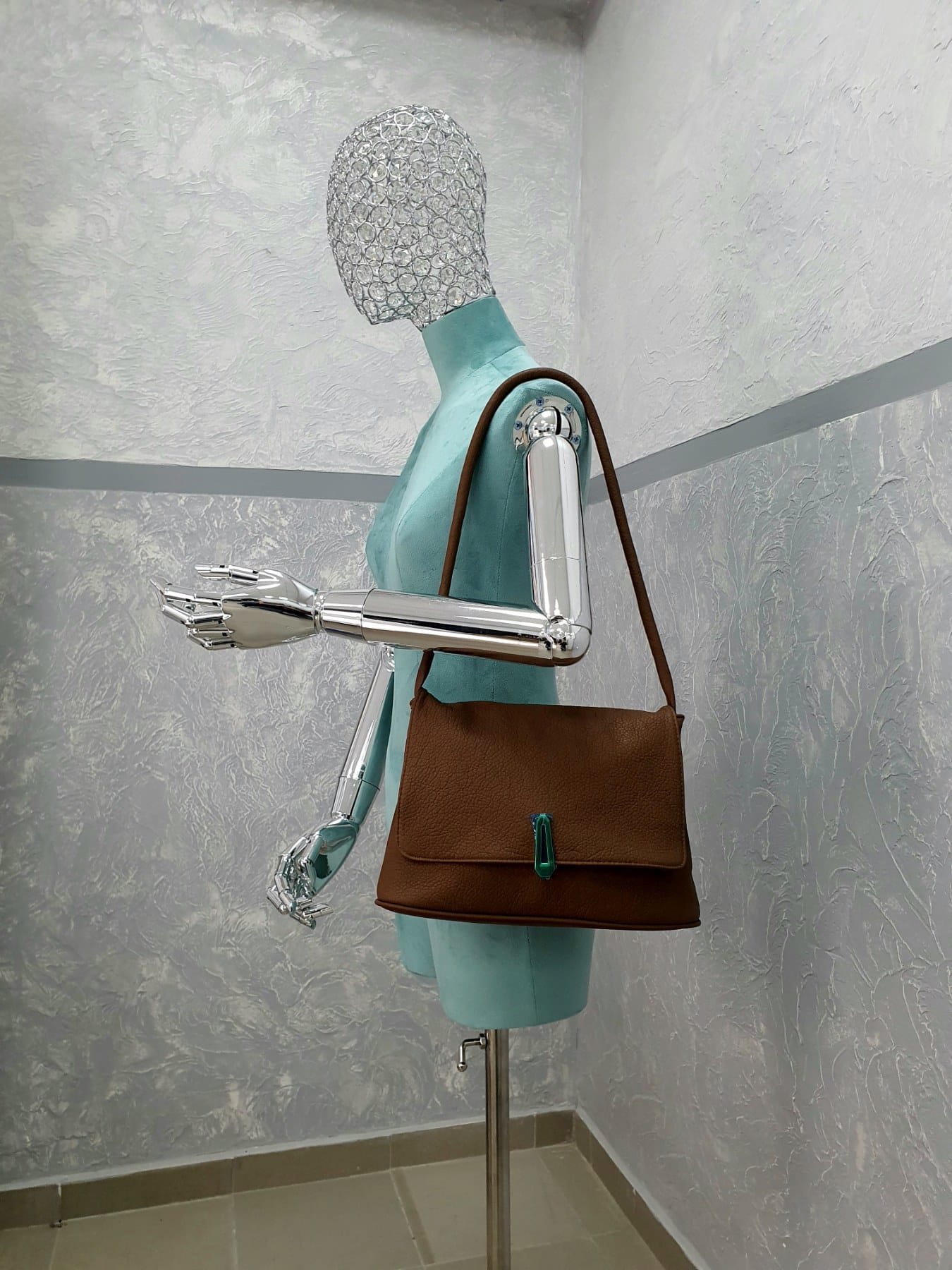 Сумка женская модель 600 (коричневый)