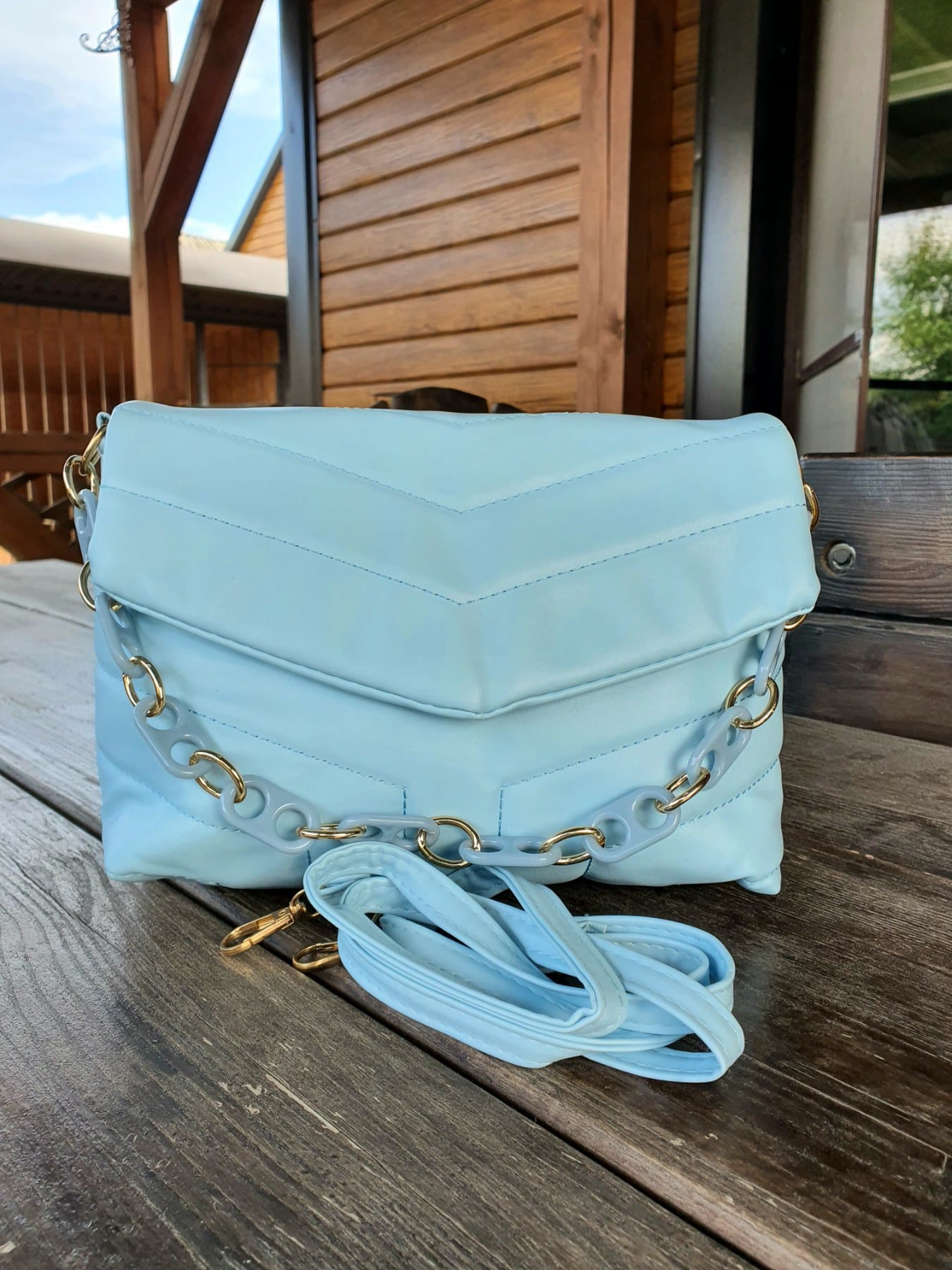 Сумка женская модель 610 (голубой)