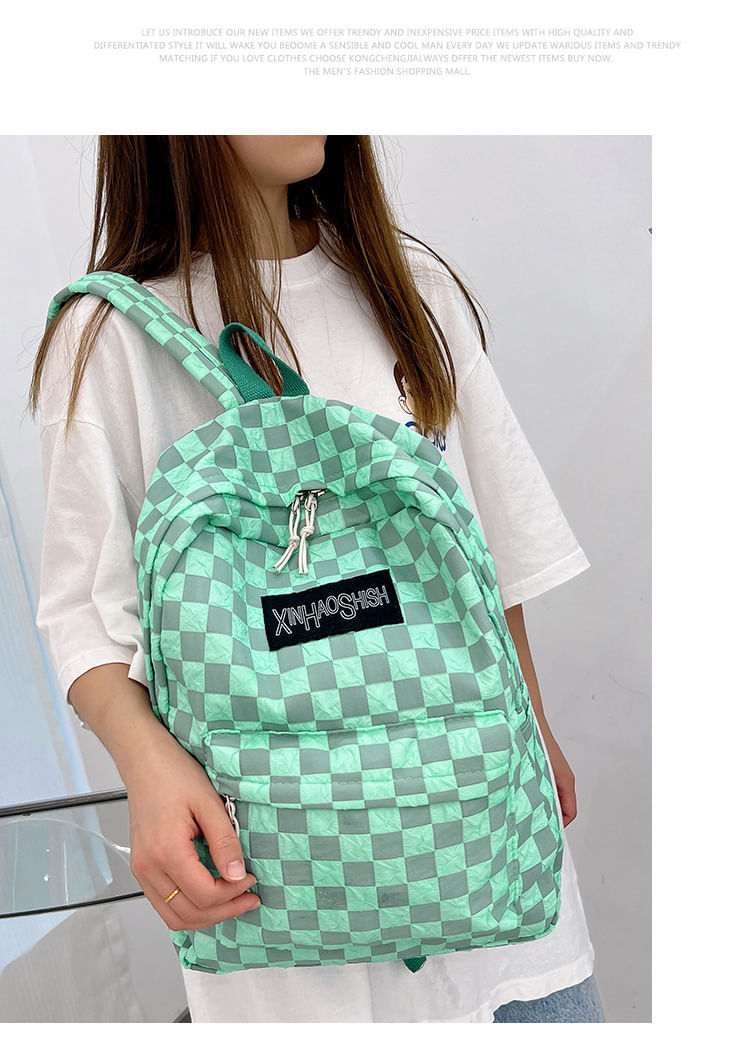 Рюкзак модель 657 (бирюзовый/серый)