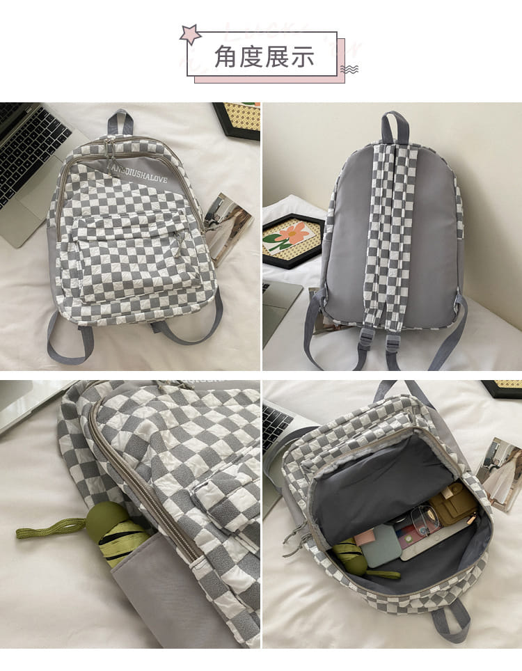 Рюкзак модель 658 (бирюзовый/серый)