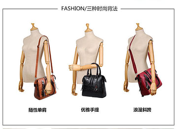 Набор сумок женских модель 670 (серый)