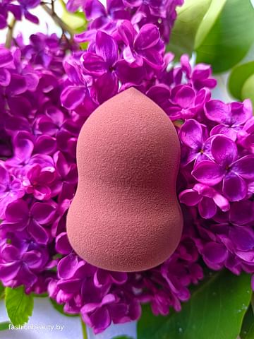 Beauty Powder Puff спонжик для нанесения тональных средств ( бордовый) IMAGES
