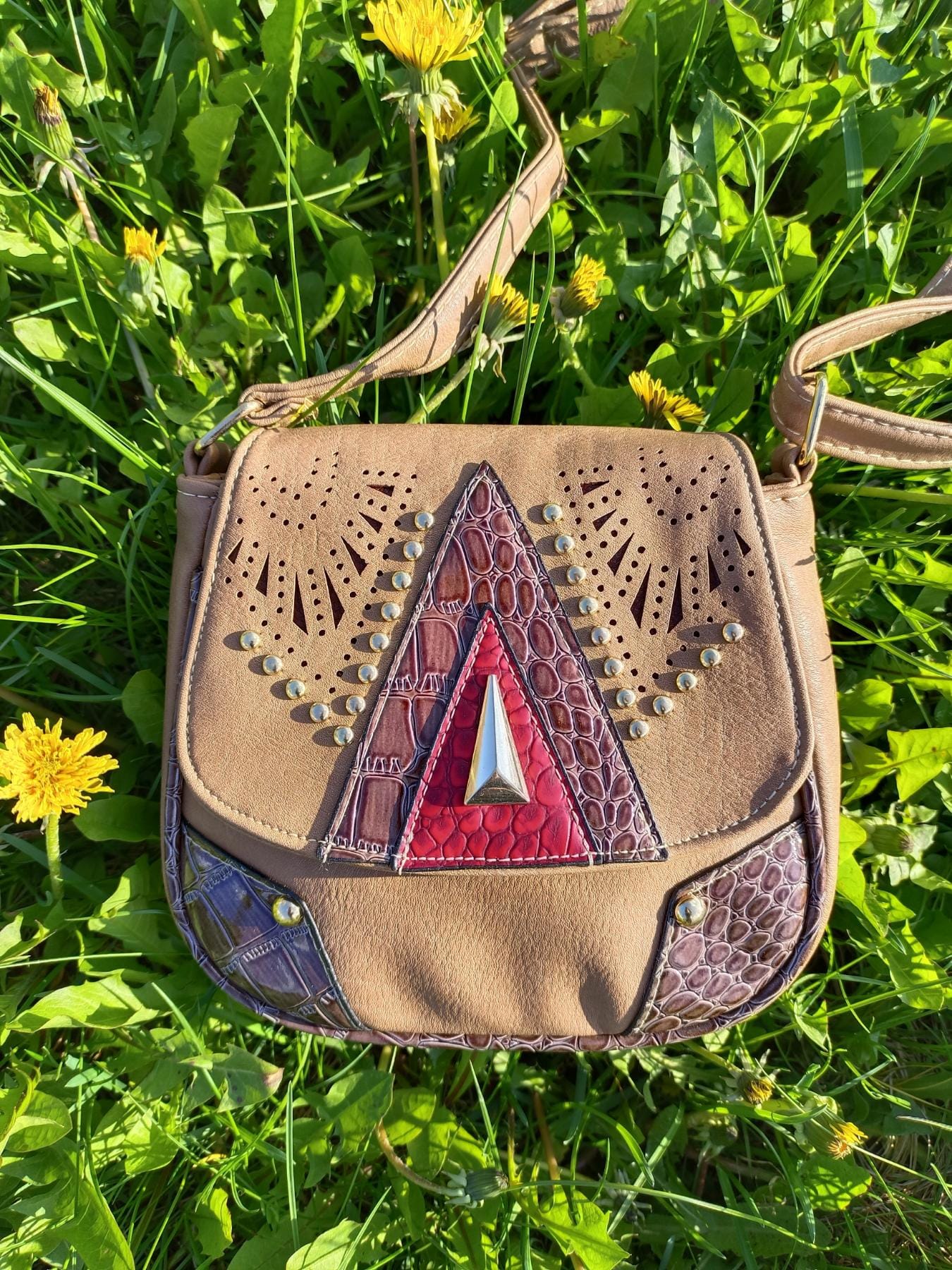 Сумка женская модель 714 (карамель)