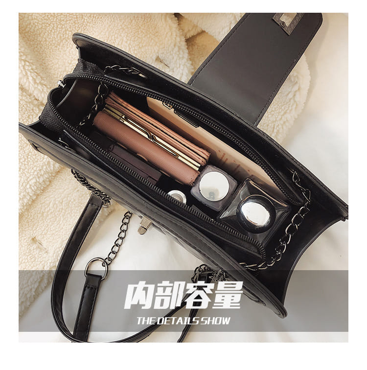 Сумка женская модель 724 (белый/черный)