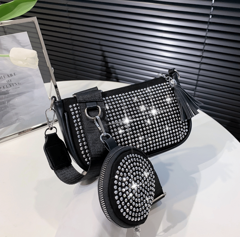 Сумка женская модель 772 (серебро)