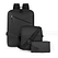 Набор рюкзак + сумки модель 803 (черный)