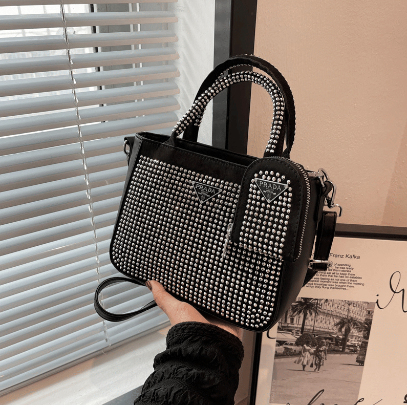 Сумка женская модель 808 (серебро)