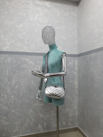 Сумка женская модель 837 (серебро)