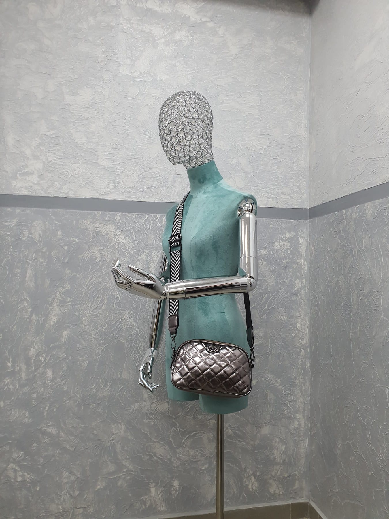 Сумка женская модель 837 (бронза)