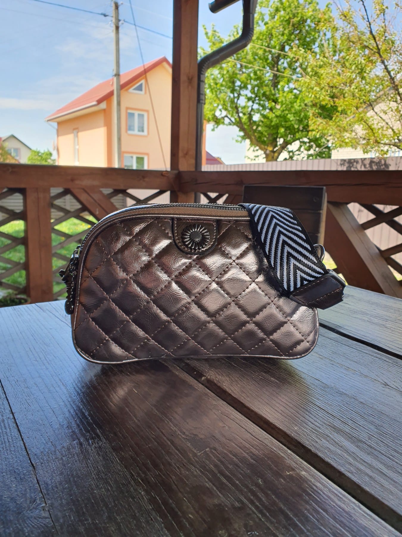 Сумка женская модель 837 (бронза)