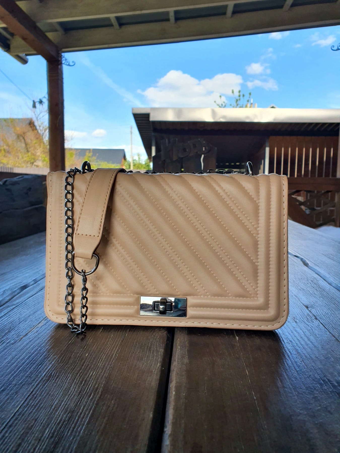 Сумка женская модель 842 (бежевый)