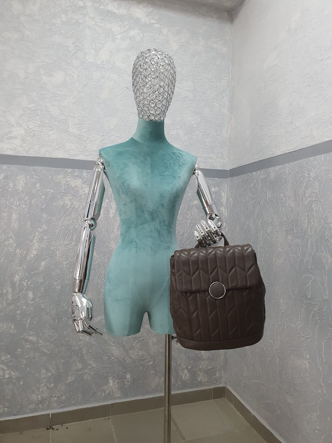 Рюкзак модель 891 (темно бежевый)