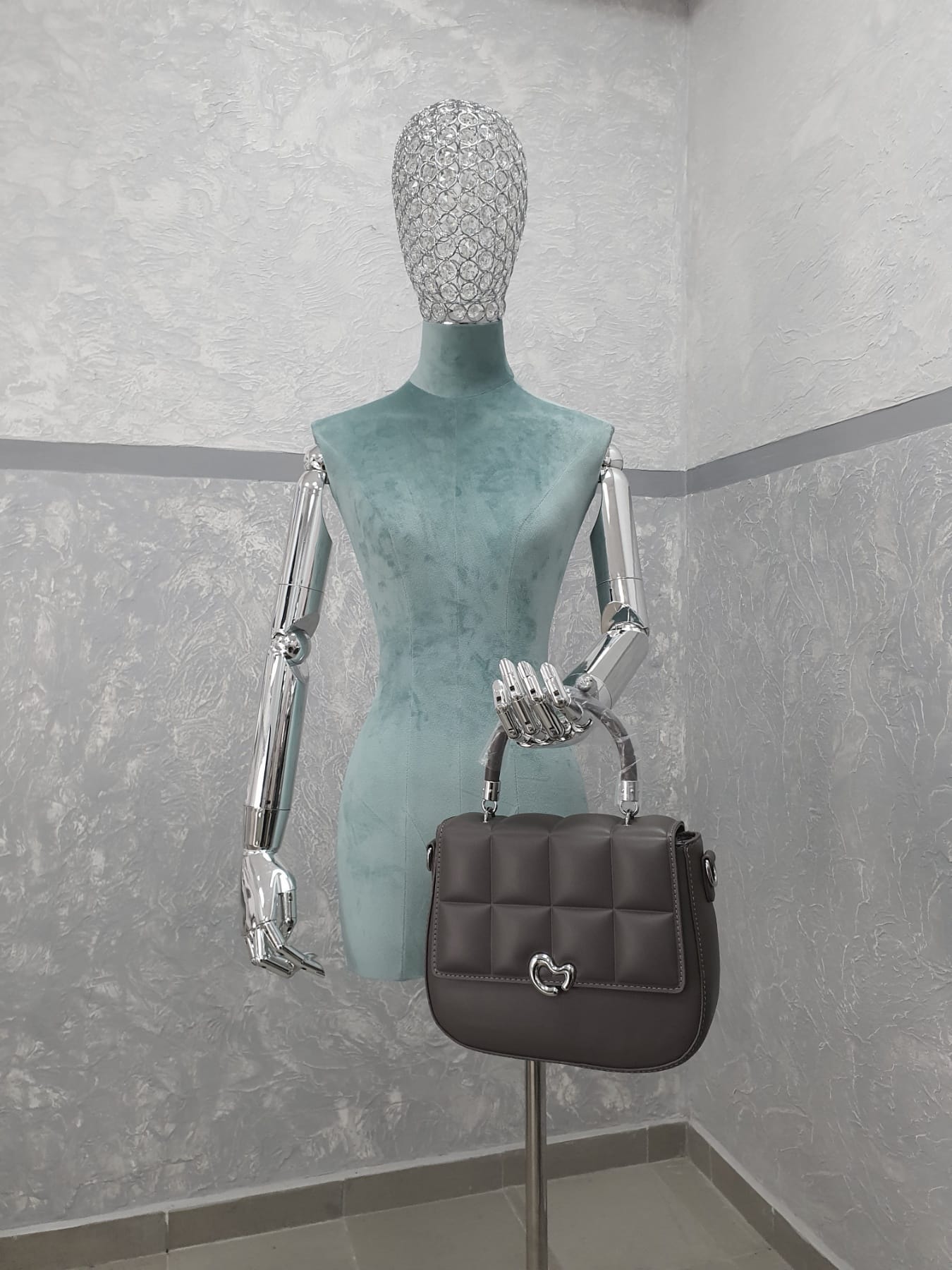 Сумка женская модель 897 (серый)