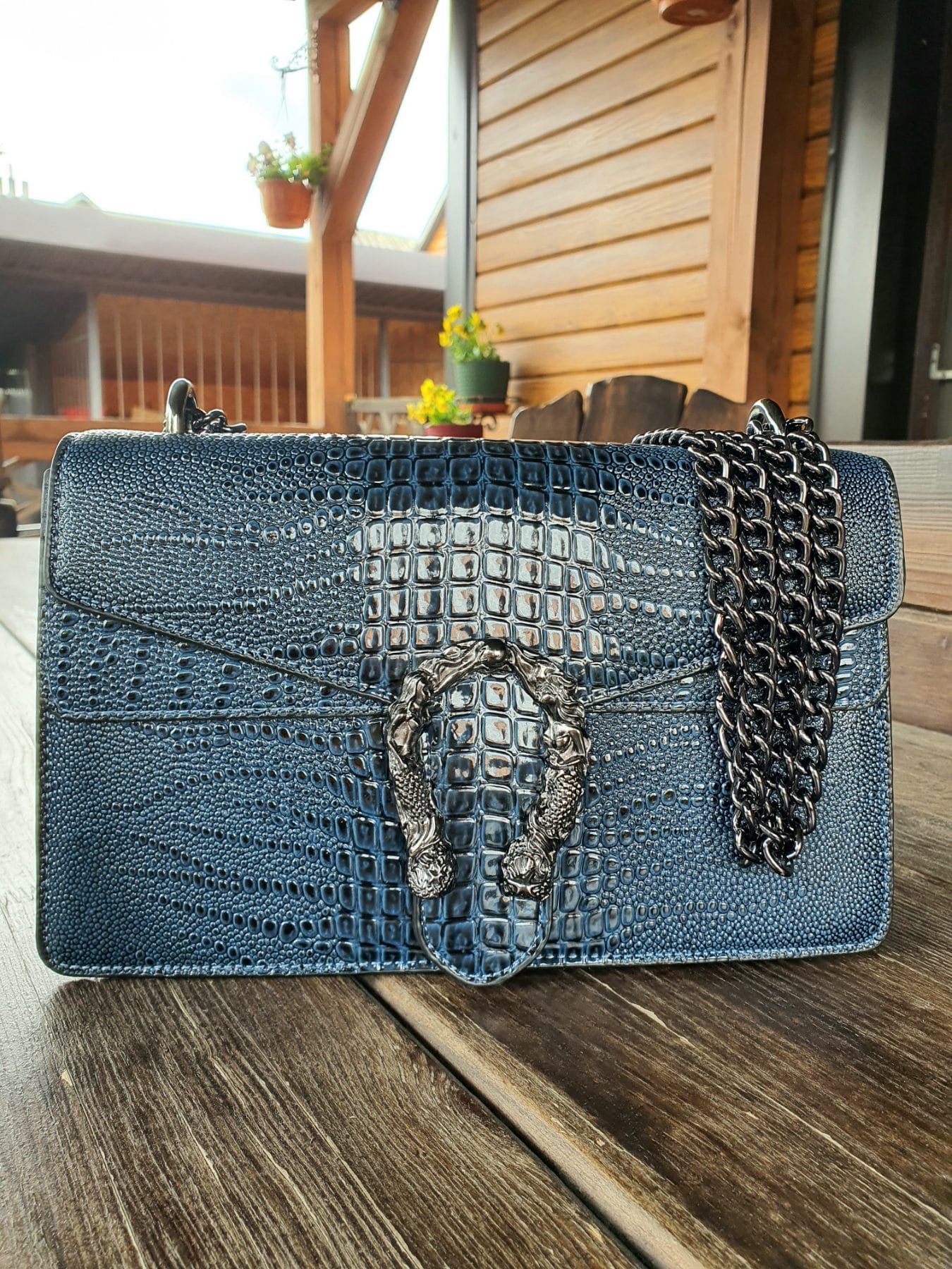 Сумка женская модель 977 (темно синий)