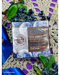 ​Натуральное мыло ручной работы с экстрактом черники BlueBerry Natural Oil Soap, 100 гр. Bioaqua