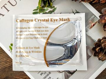 Гидрогелевые патчи для век с концентрированным коллагеном Collagen Crystal Eye Mask, 1 пара LANBENA