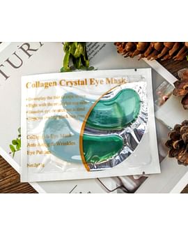 Гидрогелевые патчи для век с коллагеном и экстрактом водорослей Collagen Crystal Eye Mask,1 пара LANBENA