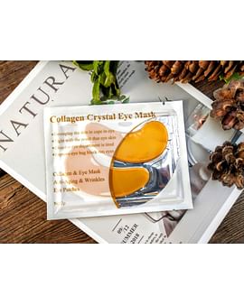 Гидрогелевые патчи для век с коллагеном и био-золотом Collagen Crystal Eye Mask, 1 пара LANBENA Гидрогелевые патчи для век с коллагеном и био-золотом Collagen Crystal Eye Mask, 1 пара LANBENA