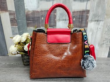 Набор сумок 4 в 1 модель 337 (карамель/красный )