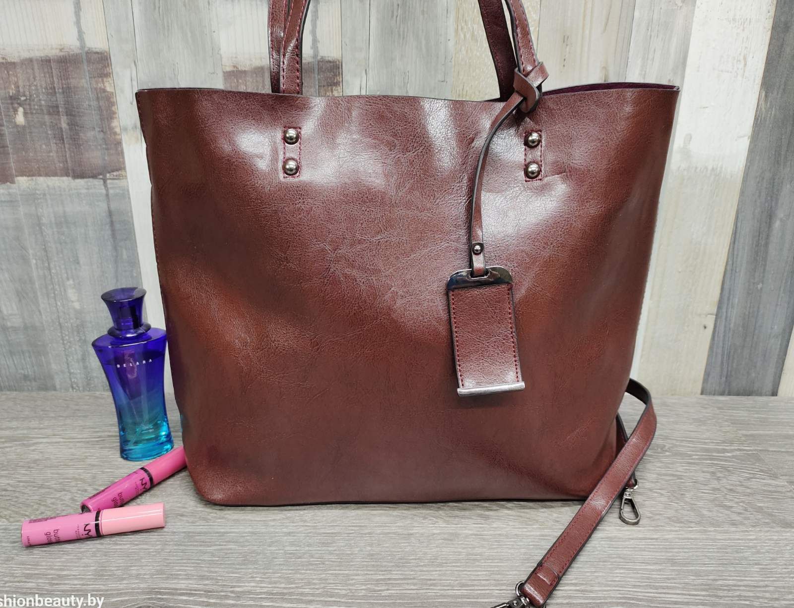 Сумка-шоппер модель 339 (спелая черешня)