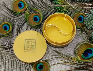 Гидрогелевые патчи Gold Extract Hydra Noble Lady Eye Mask с частицами золота и гиалуроновой кислотой, экстрактом ромашки 60 штук One Sprinq