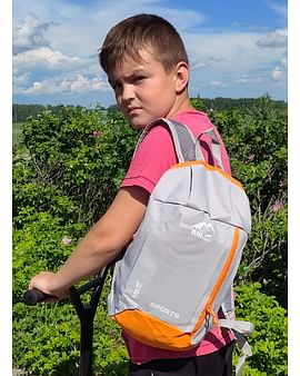 Рюкзак модель 361 Air (серый/оранжевый)