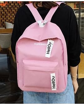 Рюкзак городской модель 371(розовый)