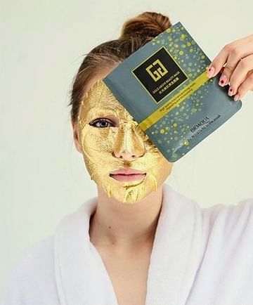 Лифтинг-маска из золотой фольги с гиалуроновой кислотой Gold Above Beauty Mask Bioaqua