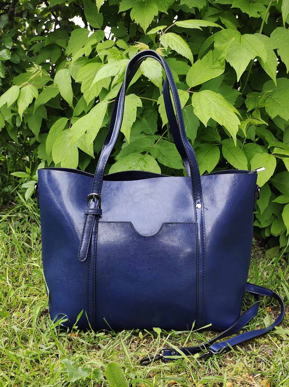 Сумка-шоппер модель 392 (королевский синий)