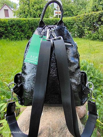 Рюкзак из натуральной кожи модель 395 (черный)