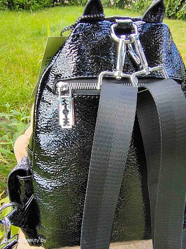 Рюкзак из натуральной кожи модель 395 (черный)