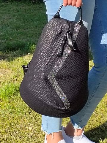 Рюкзак из натуральной кожи модель 406 (черный)