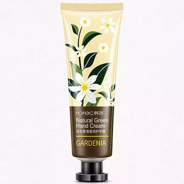 Смягчающий крем для рук Белая лилия Gardenia Natural Green Hand Cream, 30ml HCHANA