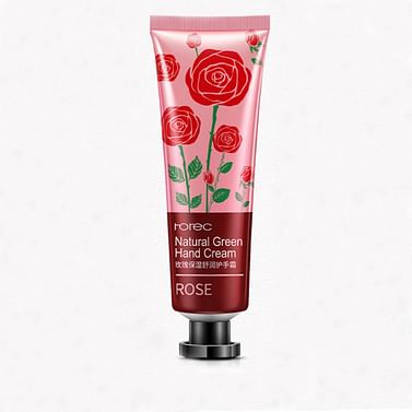 Тонизирующий крем для рук Роза Rose Natural Green Hand Cream, 30ml HCHANA