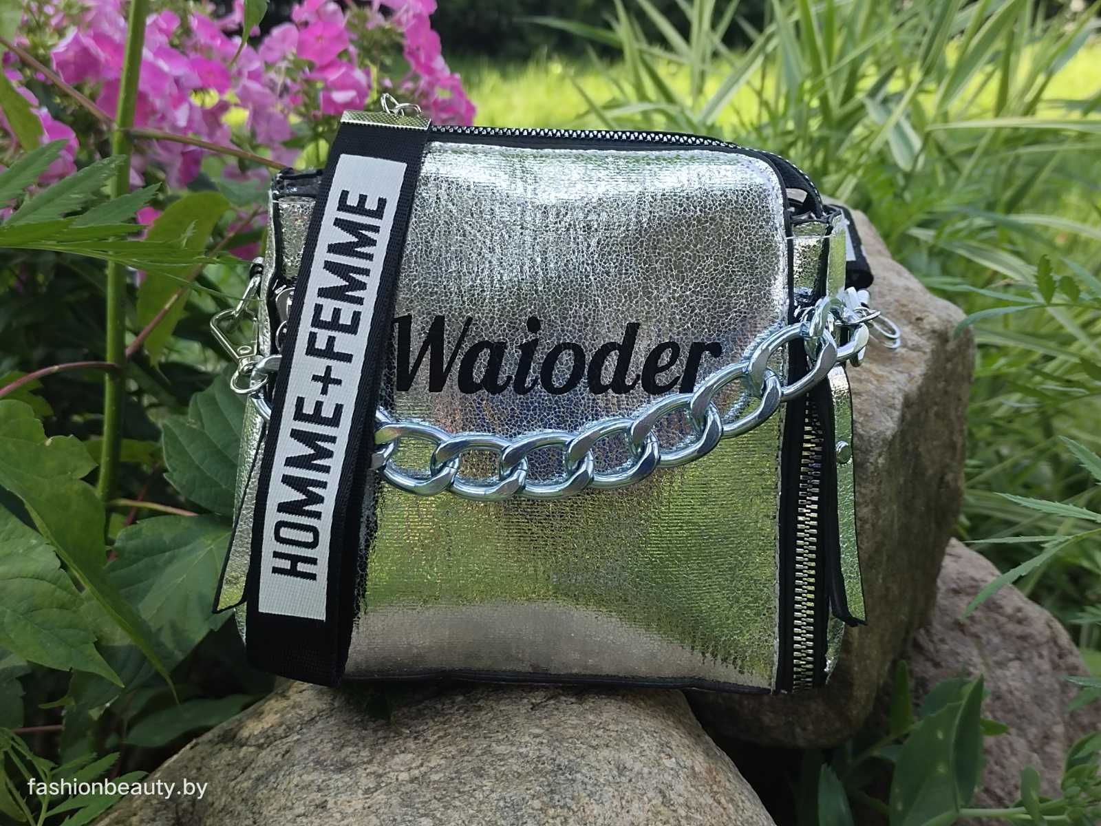 Сумка женская модель 441 (серебро)