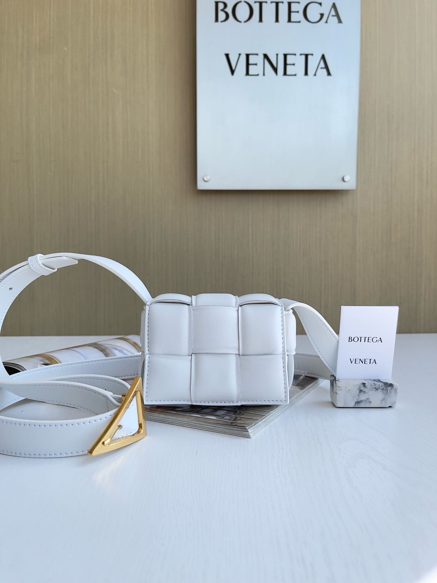 Padded mini cassette Bottega Veneta 716648.4