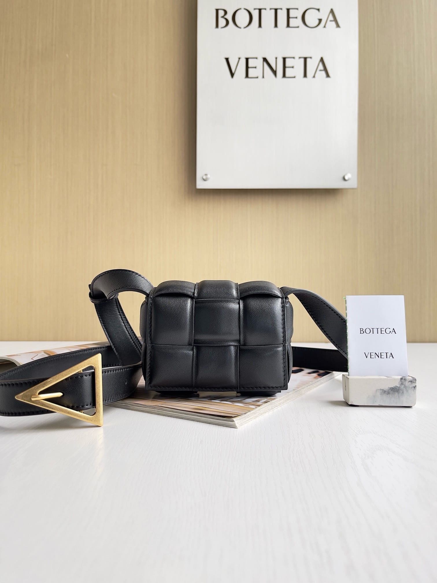 Padded mini cassette Bottega Veneta 716648.2