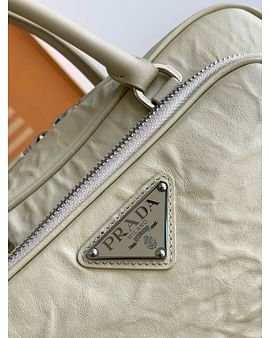 Antique nappa leather multi-pocket top-handle bag Prada 1BB099.3