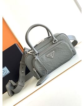 Antique nappa leather multi-pocket top-handle bag Prada 1BB099.4