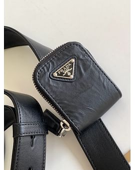 Antique nappa leather multi-pocket top-handle bag Prada 1BB099.1