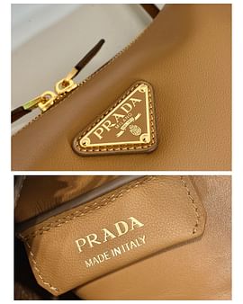 Medium leather handbag Prada 1BA444