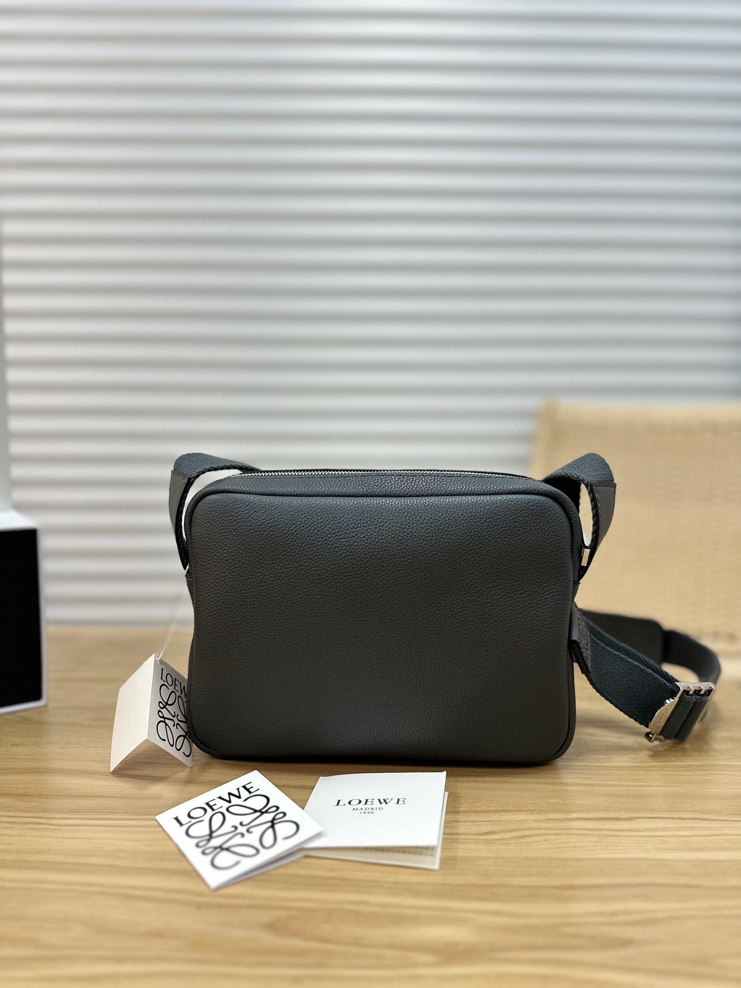 Military Messenger Charcoal Loewe 9012.1