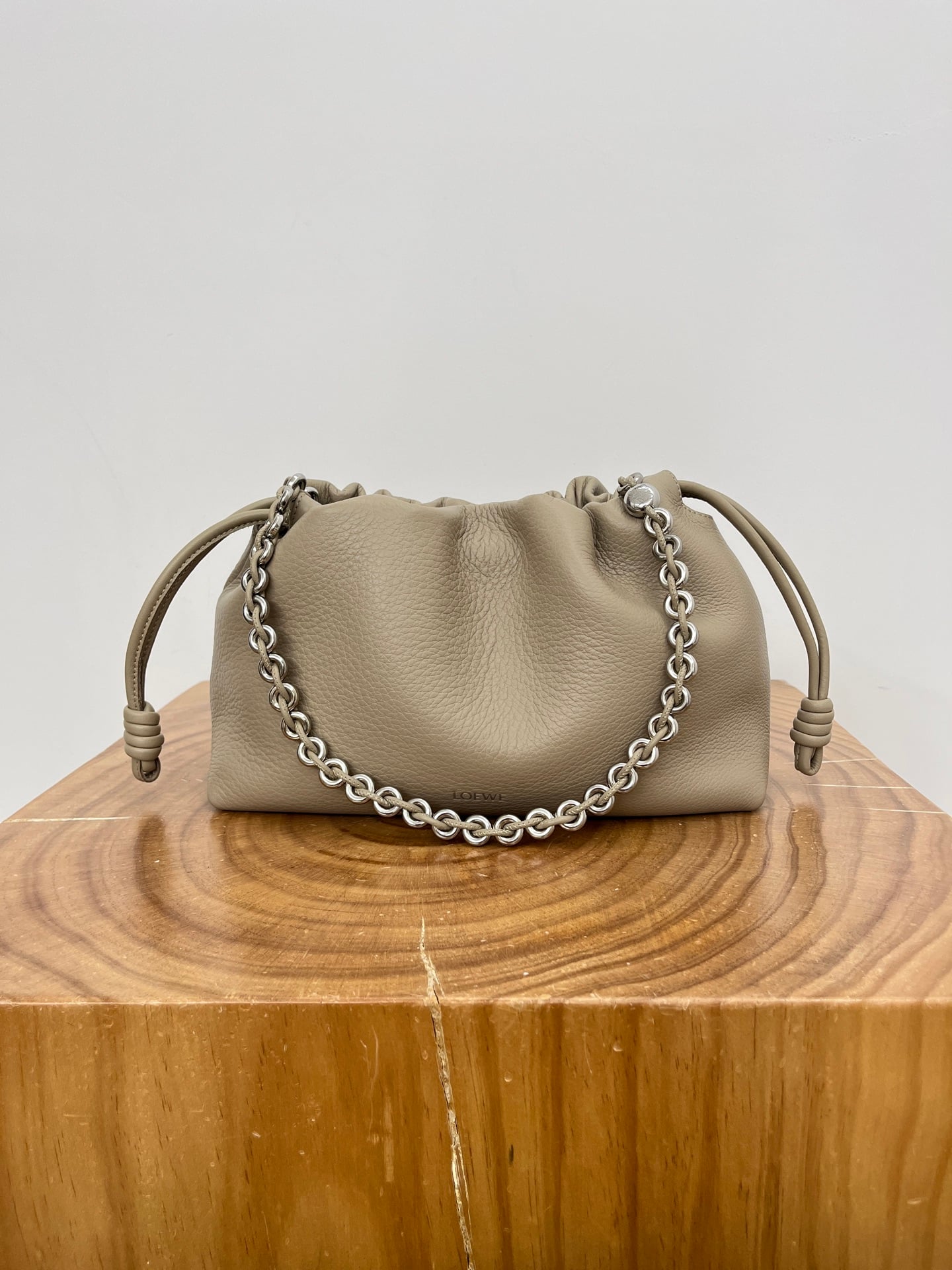 Flamenco Purse Small Clay Loewe 9057.6